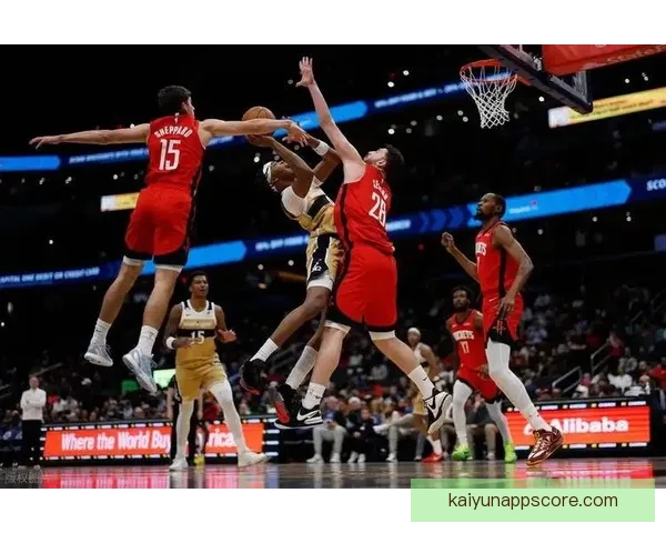 火箭五虎合力狂砍96分申京全场36+14+7KD三节高效掌控比赛